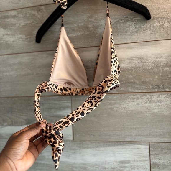 Victoria’s Secret Havana Animal Print Halter Swim Top - Picture 8 of 8